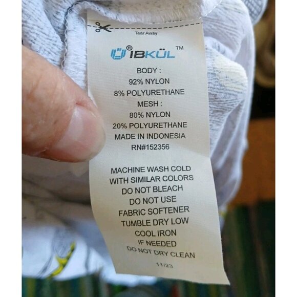 New Ibkul Long Sleeve 1/4 Zip Pullover Top - Picture 12 of 12